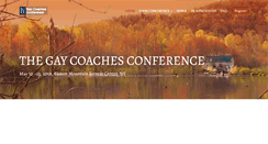 Desktop Screenshot of gaycoachconference.com