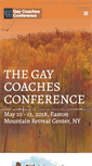 Mobile Screenshot of gaycoachconference.com